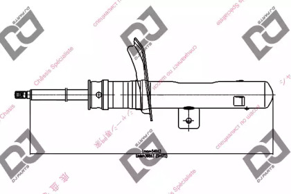 Амортизатор DJ PARTS DS1380GS